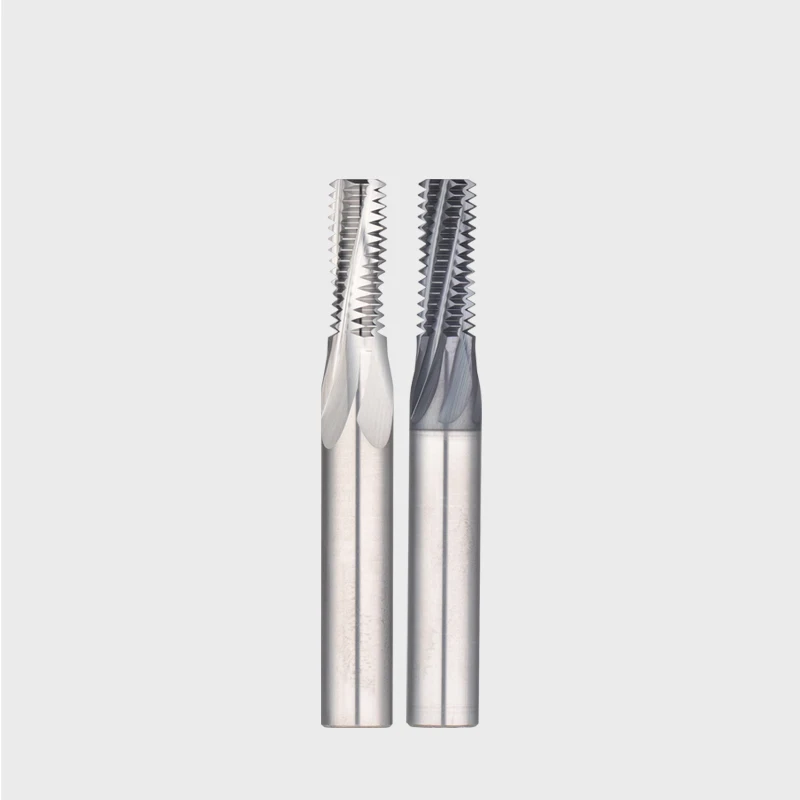 Full-Thread Tungsten Steel Threaded Milling Cutter M3M3.5M4M5M6M8M10M12 Stainless Steel Special 65-Degree Alloy Threaded Cutter