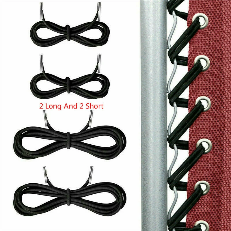 New 4pcs Elastic Ropes Cords for Folding Recliner Chairs Garden Sun Lounger