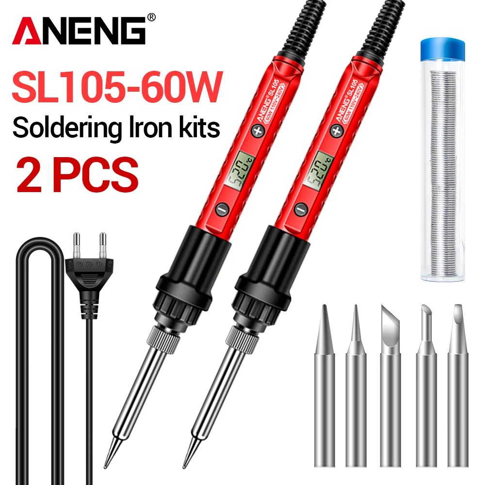 ferro-de-solda-eletrico-profissional-aneng-sl104-sl105-110v-220v-ajustavel-eu-us-kit-portatil-para-soldagem-e-reparos