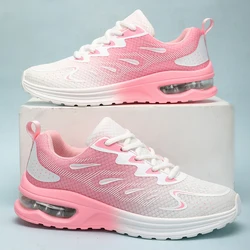 Sneaker Women Walking Shoes Womens Fashion Air Cushion Mesh Breathable Tennis Sport Shoes