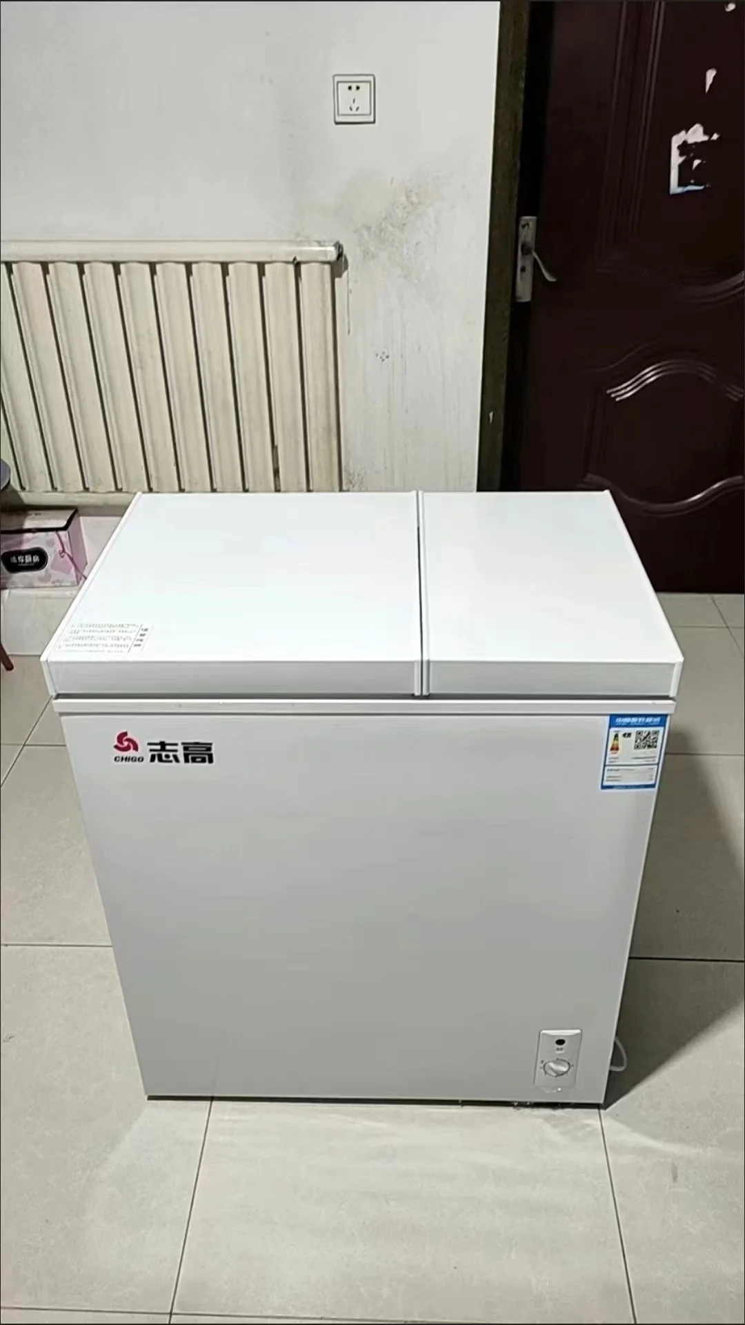 178L Popular Two-door Freezer Refrigerator with Large Capacity for Refrigeration and Freezing Fresh-keeping Refrigeration