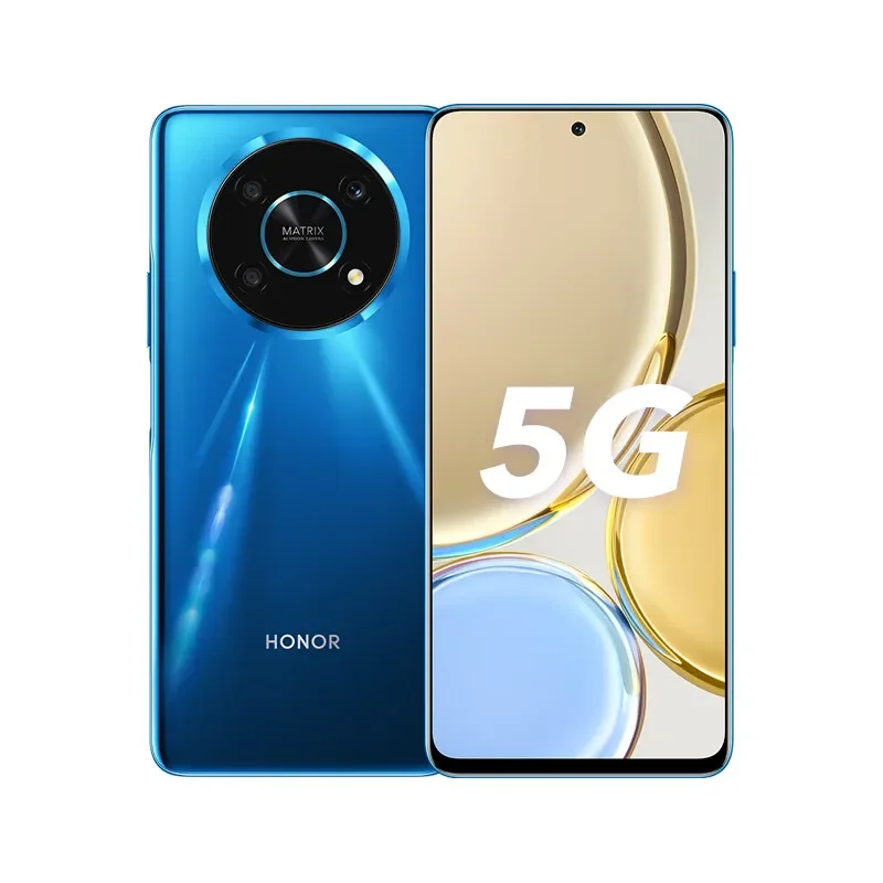 Honor x30 5g smartphone 6.81 polegadas 120hz snapdragon 695 66w super charing 4800mah android 11 telefone móvel original usado