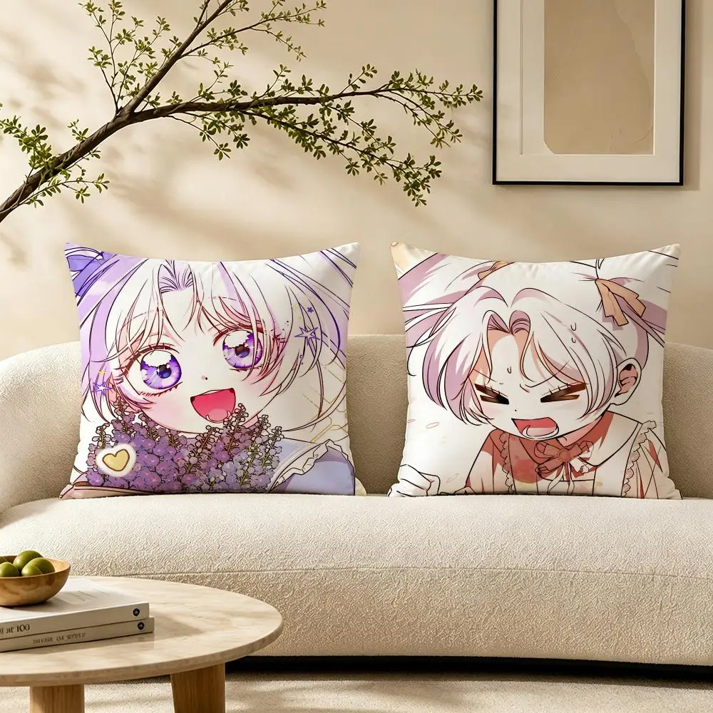 Webtoon I am the brave puppy who came to save the villainess sister Cushion Cover Pillow Short Plush Warm CreamStylel Cushion