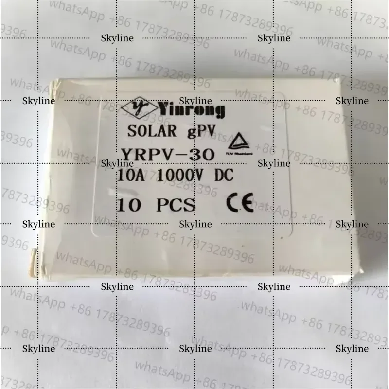10pcs Fuse Yrpv 30 3a 4a 5a 6a 8a 10a 12a 15a 20a 25a 30a Dc1000v Photovoltaic Pv Solar Dc Fuses