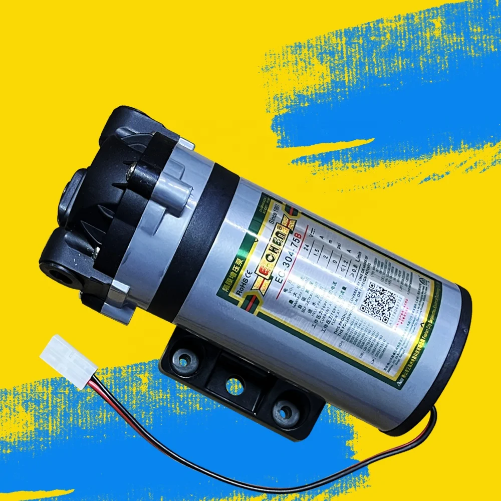 STLF RO Filter Booster Pump 75GPD Diaphragm Water Regulators Booster Pressure Water Pump