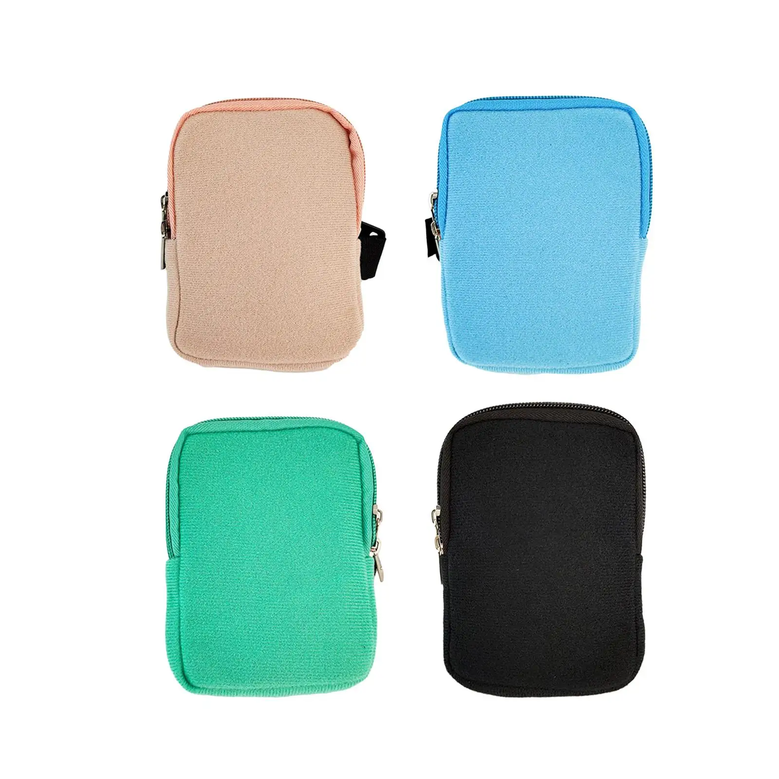 Water Bottle Pouch Zipper Pouch with Adjustable Band Practical Women Men Belt Bag Tumbler Pouch for Jogging Hiking Travel Gym