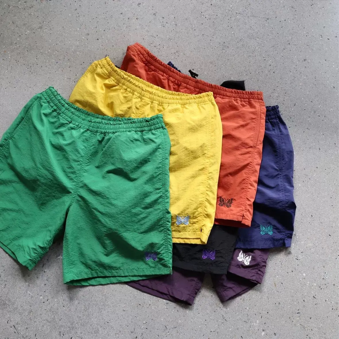 

BEAMS nylon quick-drying butterfly casual shorts NEED/LES