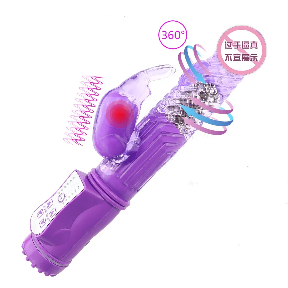 Silicone Rabbit Vibrator G Spot Vibrators for Women Multi Speed Dildo Vibrator 10 Speed Adult Sex Toys for Female Sex Products 3