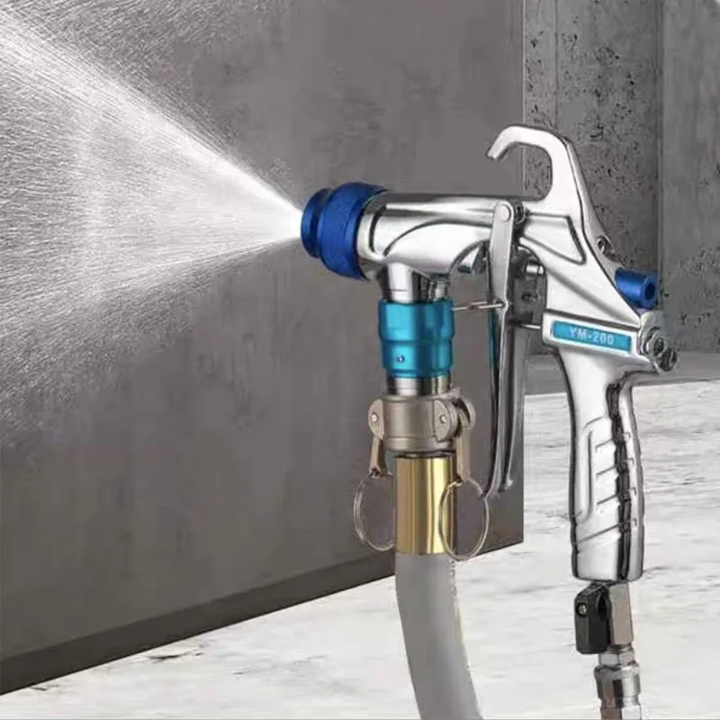 3.0KW Motore Brushless Portatile Multifunzionale Macchina di Spruzzo di Pietra Reale Dispositivo di Rivestimento di Stucco Spruzzatore di Vernice Murale Ad Alta Pressione
