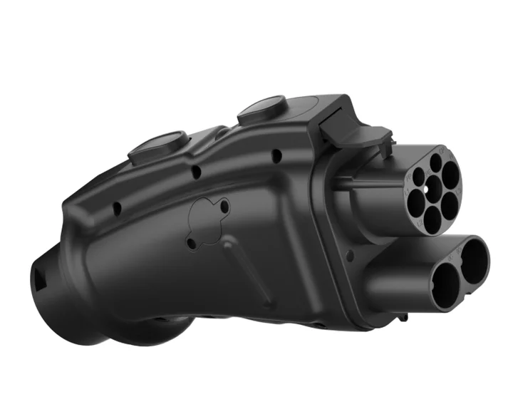 

Chinese Automotive DC Rechargeable Electric Vehicle Adapter CCS2 to GBT Connector