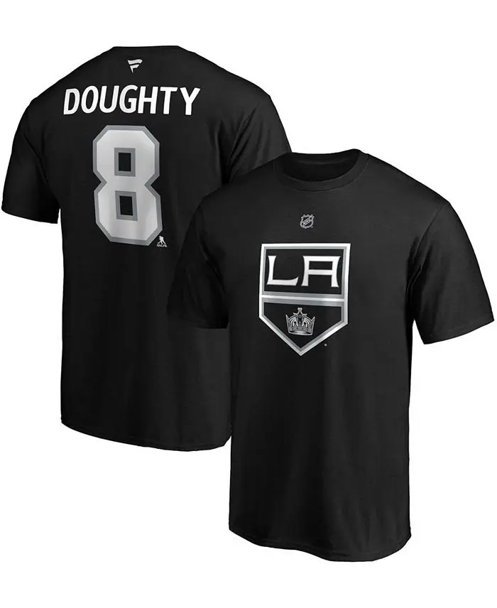 

Крутой хоккей — тематическая футболка — дизайн Kings Logo & Doughty 8, идеально подходит для игр, уличная одежда с принтом, новое поступление, футболка S-4XL