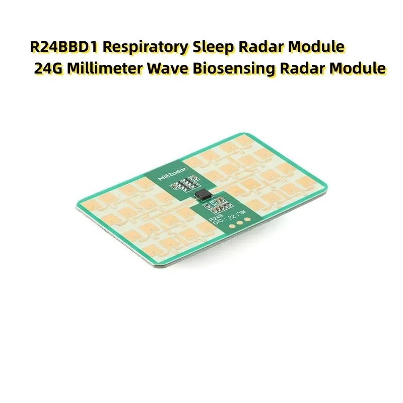 R24BBD1 Respiratory Sleep Radar Module 24G Millimeter Wave Biosensing Radar Module