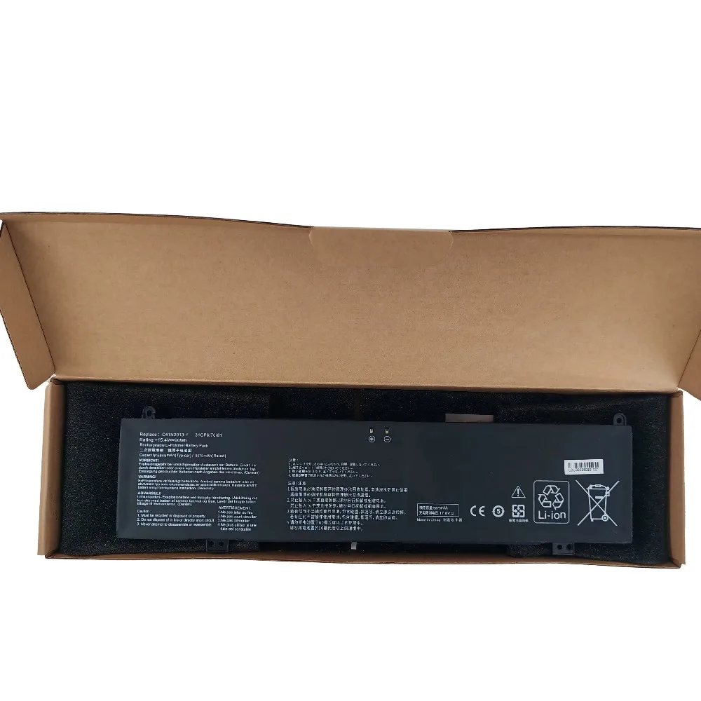 90Wh 5845mAh 15.4V C41N2013-1 Battery for ASUS ROG Strix G15 G17 G513 G713 Scar 15 17, Replacement for ROG Zephyrus M16 GU603