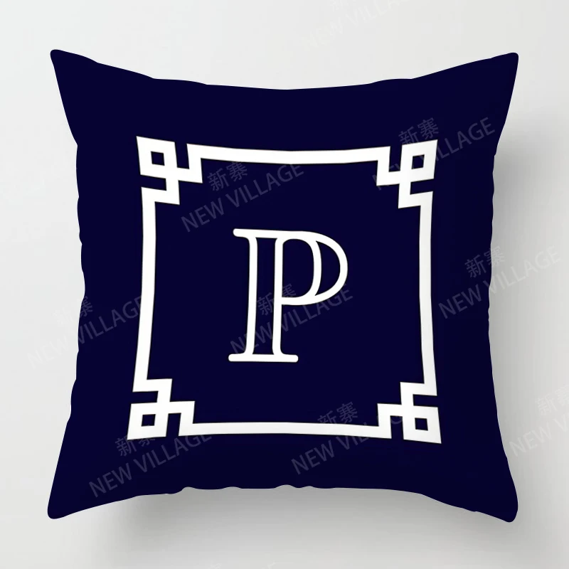 Nordic fall home decor autumn throw pillow case sofa Cushion cover modern 45x45cm 45*45 50x50 60x60cm 40*40cm 35x35 letter
