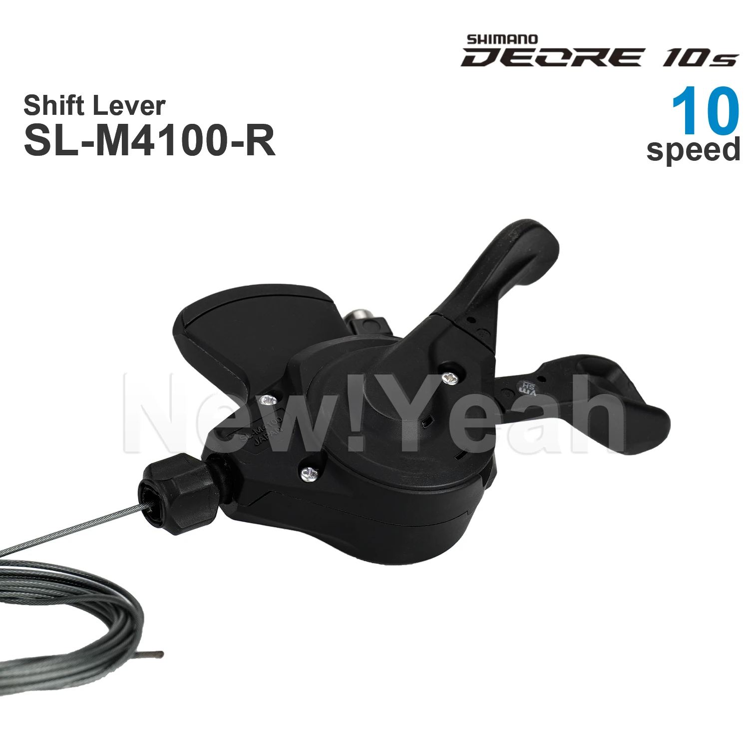 SHIMANO DEORE M4100 10 Speed Shifter SL-M4100-R  - Right Shift Lever - Clamp Band - 10-speed original parts