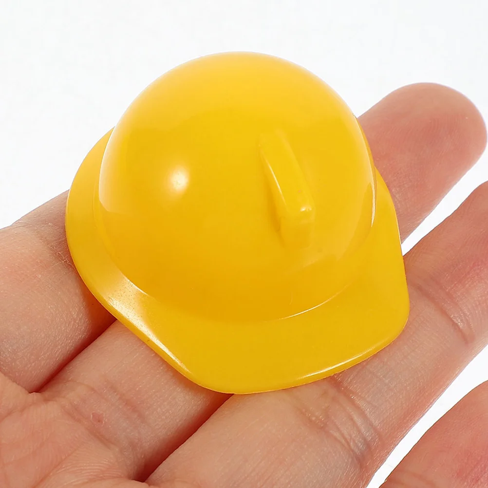 

Hats Mini Construction Kids Bottle Topper Decor Chainsaw Protective Cap Plastic Safety Child