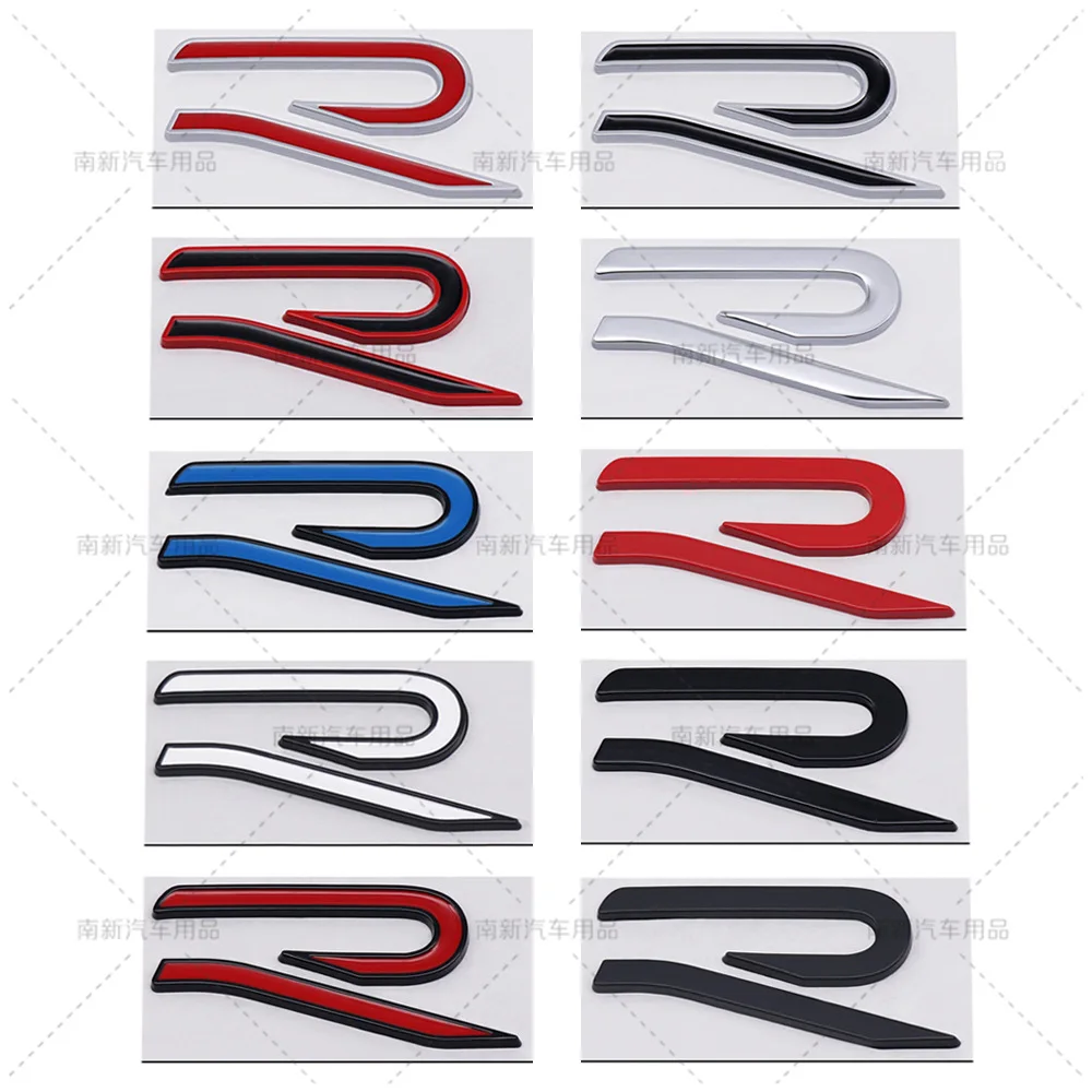 

Metal Car Rear Trunk Side Badge Sticker for Volkswagen Golf 4 5 6 7 8 Polo Caddy MK3 Jetta Tiguan Touran Passat T-Roc Scirocco