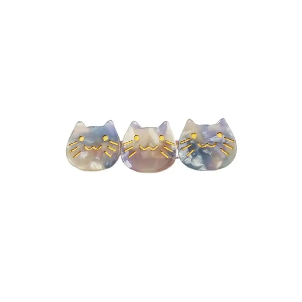 For Girl Gifts For Children For Women Bangs Clip Korean Style Hairpin Female Barrettes Three Cat Hair Clip Hair Accessories