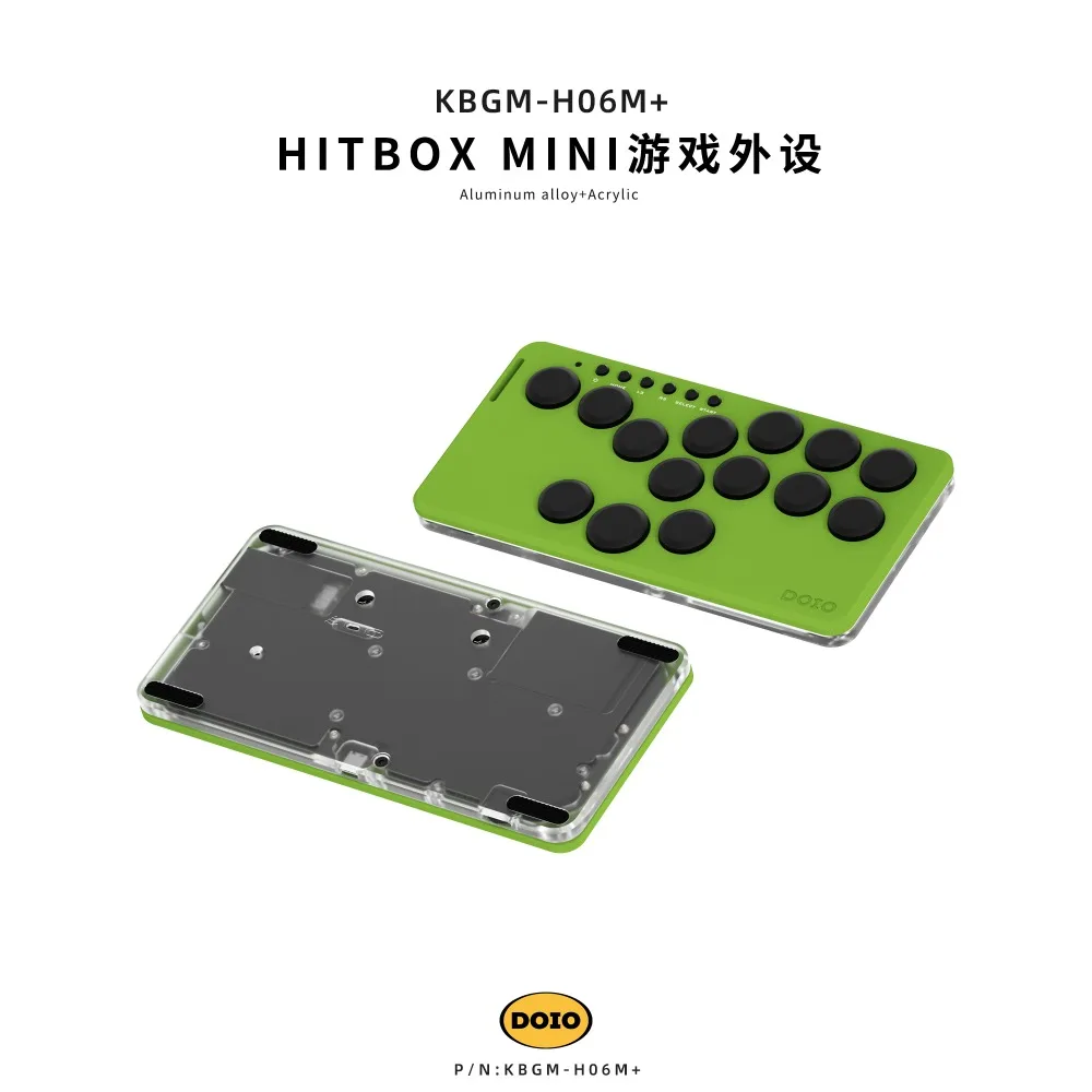 DOIO KBGM-H06M ミニ レバーレスコントローラー HITBOX HITBOX mini Gaming Keyboard KBGM-H06M