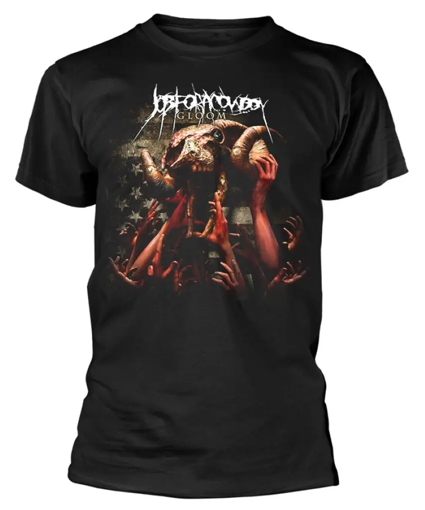 Job For A Cowboy Gloom Black T Shirt New Official