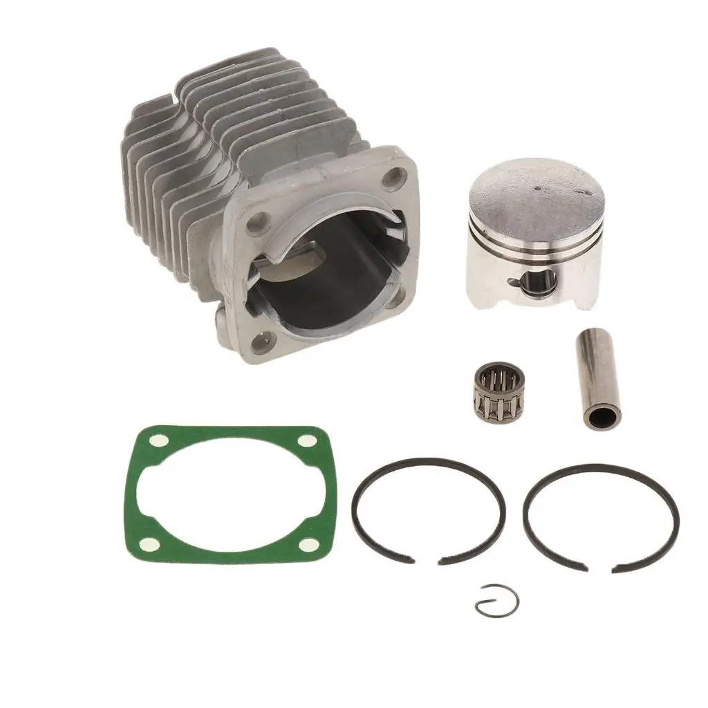 Kit de piston de tête à intervalles avec anneaux, clips de goupille pour moteur 2 temps 49cc, moto RL Pocket D343, vélo