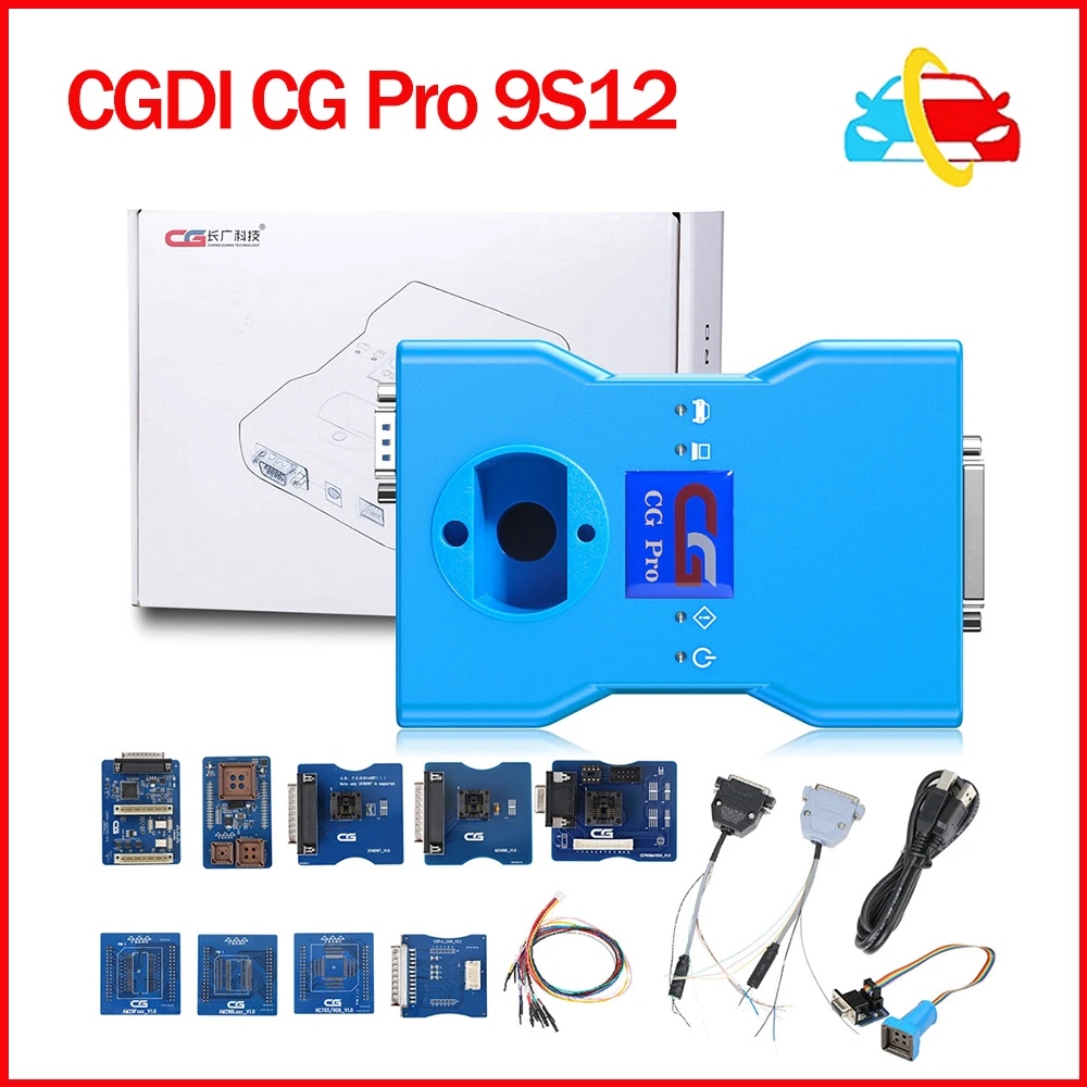 Full Version CGDI CG Pro 9S12 Freescale For -BM-W OBD2 Programmer With All Adapters Including New CAS4 DB25 And TMS370 Adapter