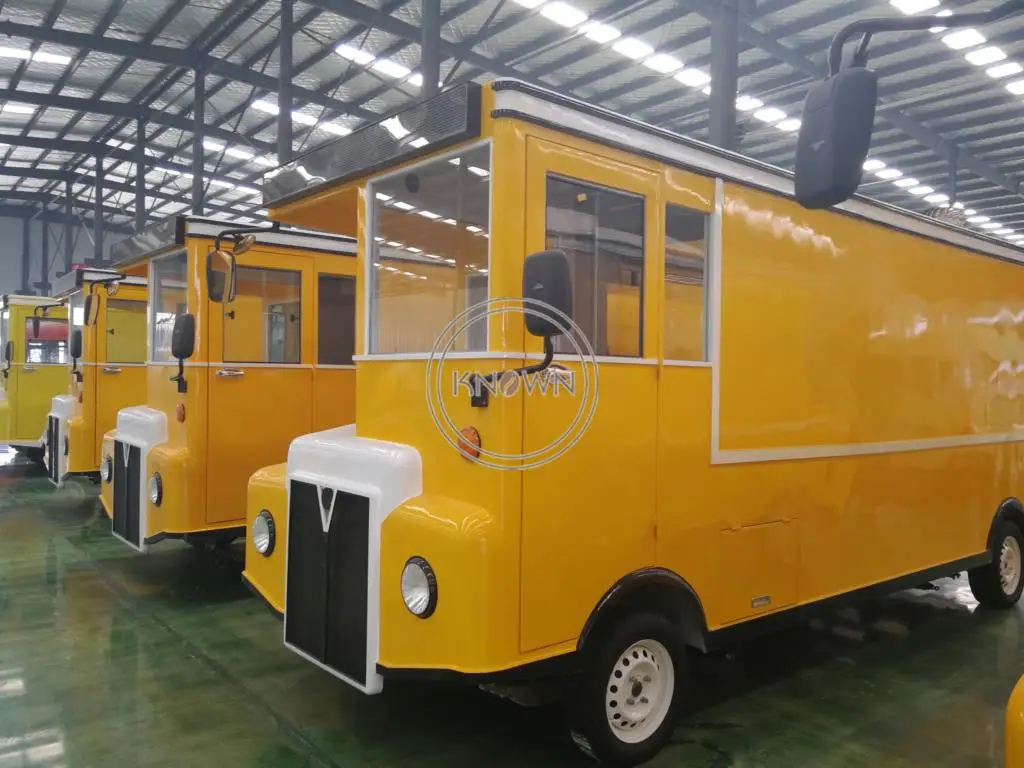 โทรศัพท์มือถือ Tornado Potato Fast รถบรรทุกอาหารสำหรับขาย