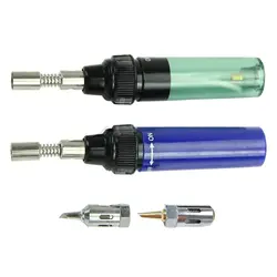 367D 1300°C Butane Gas Blow Torch Soldering Iron Gun Cordless Welding Pen for Burner