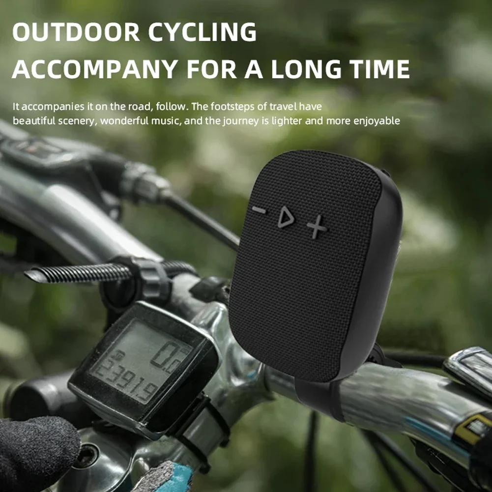 WIND3 Wireless Bluetooth Speaker Durable Outdoor Cycling Subwoofer With Fixed Bracket Mini Hands-Audio Music Loudspeaker