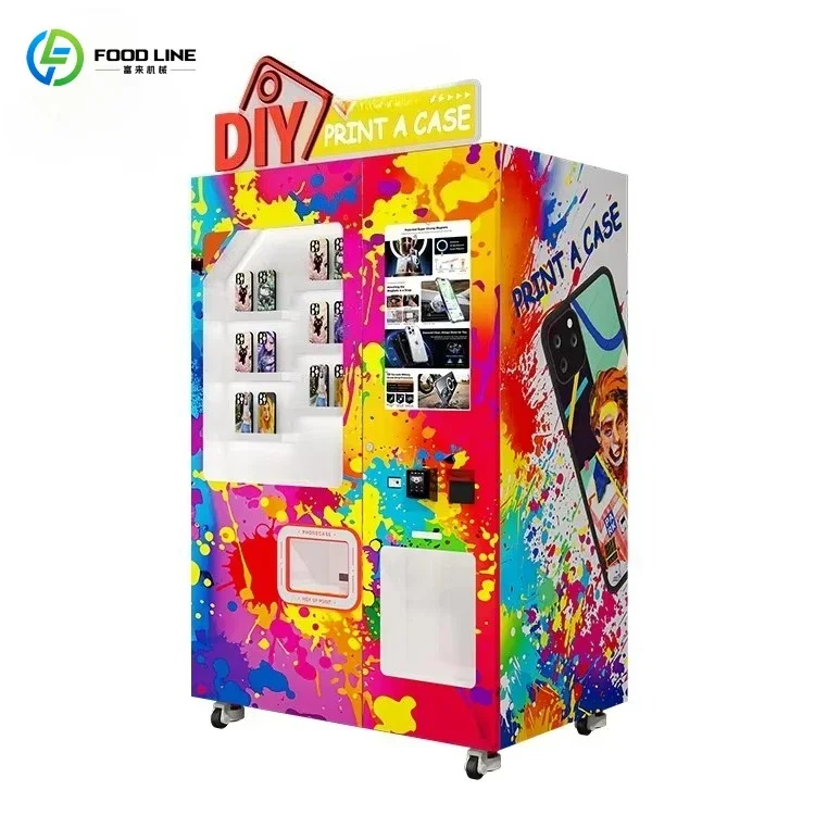 New mobile phone case self-service DIY upload picture mobile phone case vending machine wholesale price