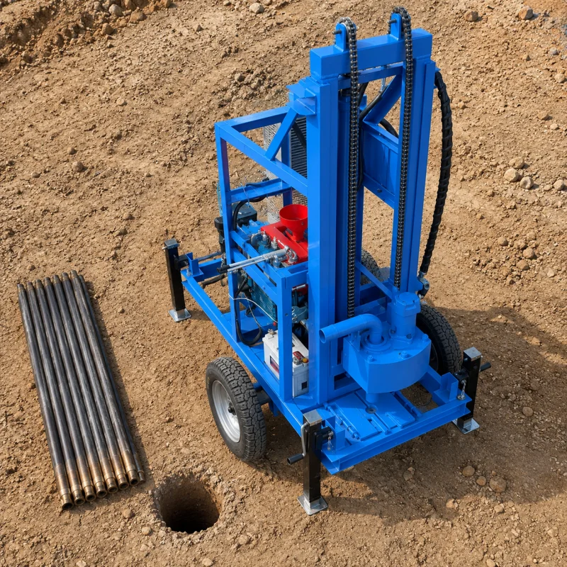 آلة حفر آبار المياه الثقيلة لل - مراجعة Heavy Equipment Drilling Rig وسعره