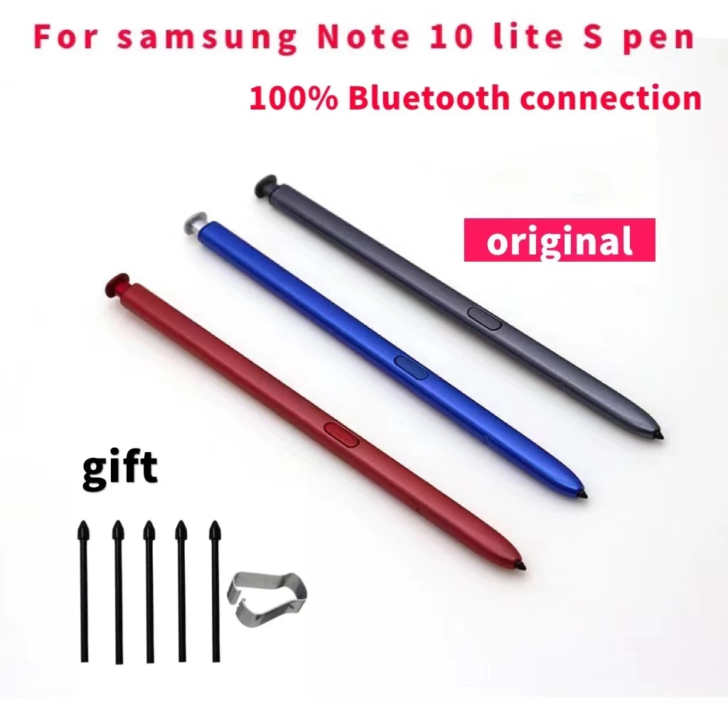 Original For Samsung Galaxy Note10 Lite Note 10Lite N770 S Pen Smart Pressure Stylus Touch Screen Pen Replace With Bluetooth