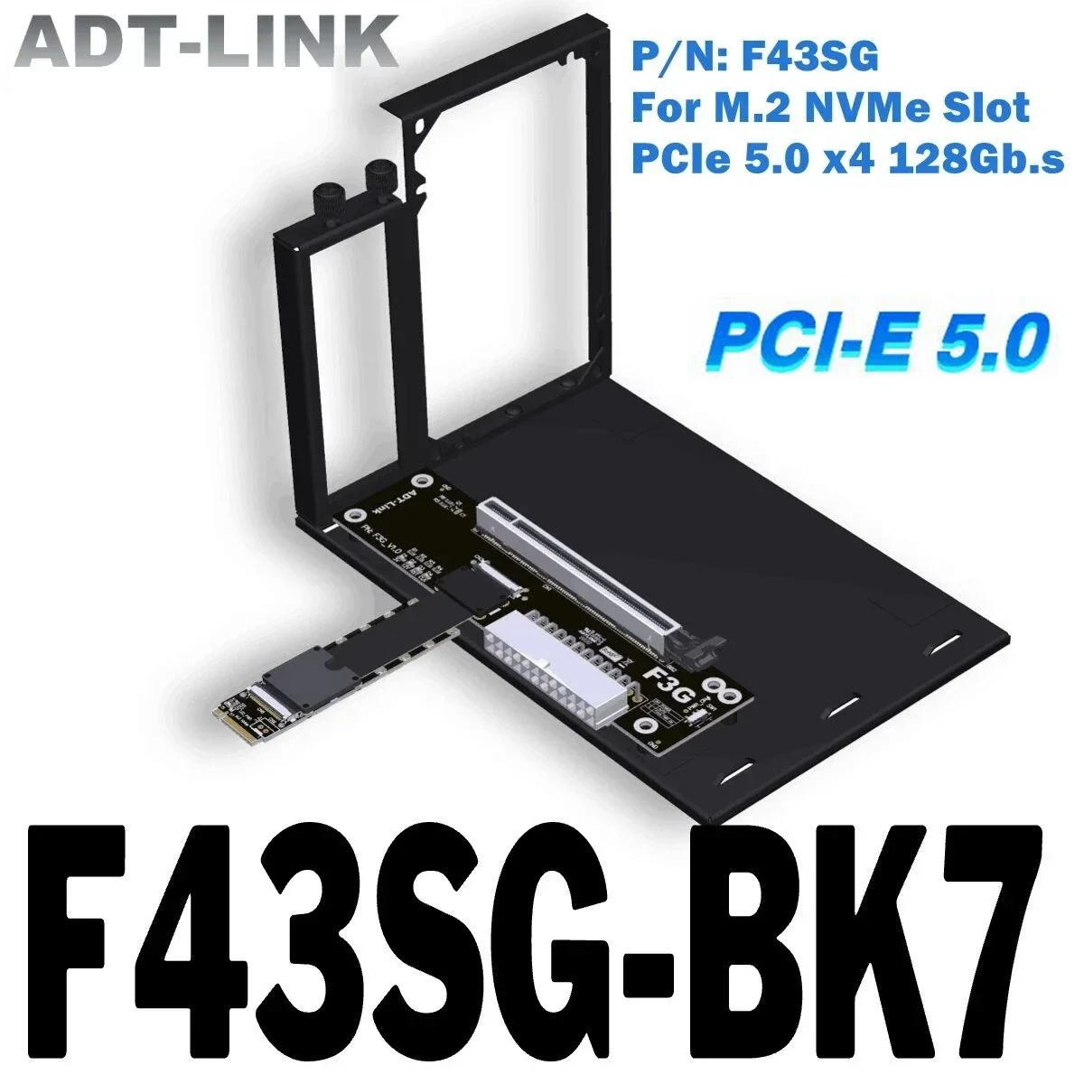 pcie 50 x4 riser cabo 128gb m2 chave m nvme usb4 placa grafica externa adaptador egpu gen pci e para placa grafica 25cm 50cm 01