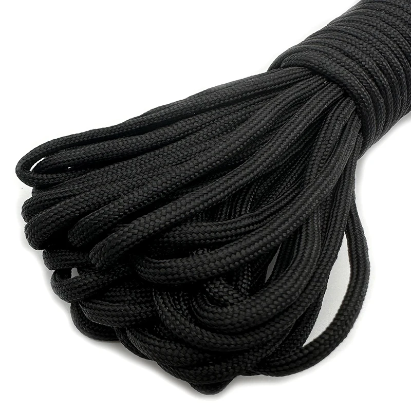 550 Paracord 7-adriges Kabeldurchmesser. 4mm Für Outdoor Camping Überleben Lanyard Fallschirm Seil Wandern Zelt Zubehör Armband
