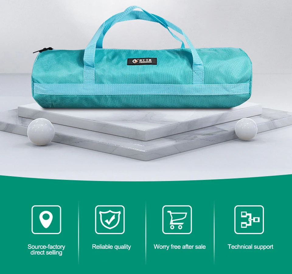 Wasserdichte Werkzeugtasche, robustes Oxford-Tuch, große Kapazität, Reise-Tragetasche, multifunktionale Aufbewahrungstasche für Angeln, Outdoor-Sportarten – Detail 2