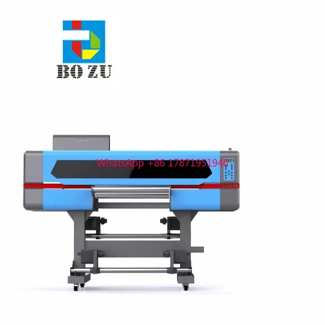 60cm AB Film Crystals Sticker Label Cold Transfer 3 Heads 70cm UV Dtf Printer Small Business Sticker Printer Machine