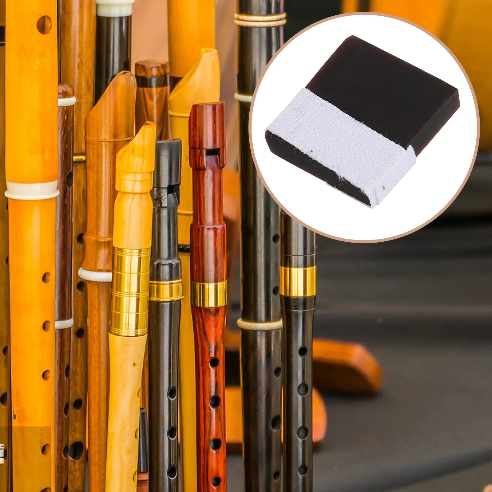 

10pcs Bamboo Flute Glue Dizi Parts Membrane Solid Longlasting High Adhesion Musical Instrument Accessories Beginner