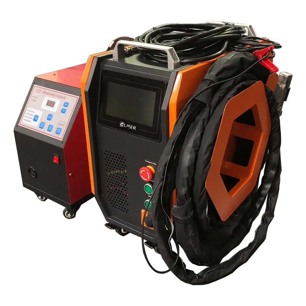 4in1 1500W MAX Air Cooling Mini Portable Handheld Laser Welding Machine for Stainless Steel Carbon Steel Aluminum
