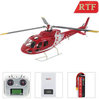 FL450 FLISHRC AS350 450 Size Scale Helicopter 6CH RC Helicopter GPS with H1 Flight Control RTF BNF Hobby,Outdoor Fun