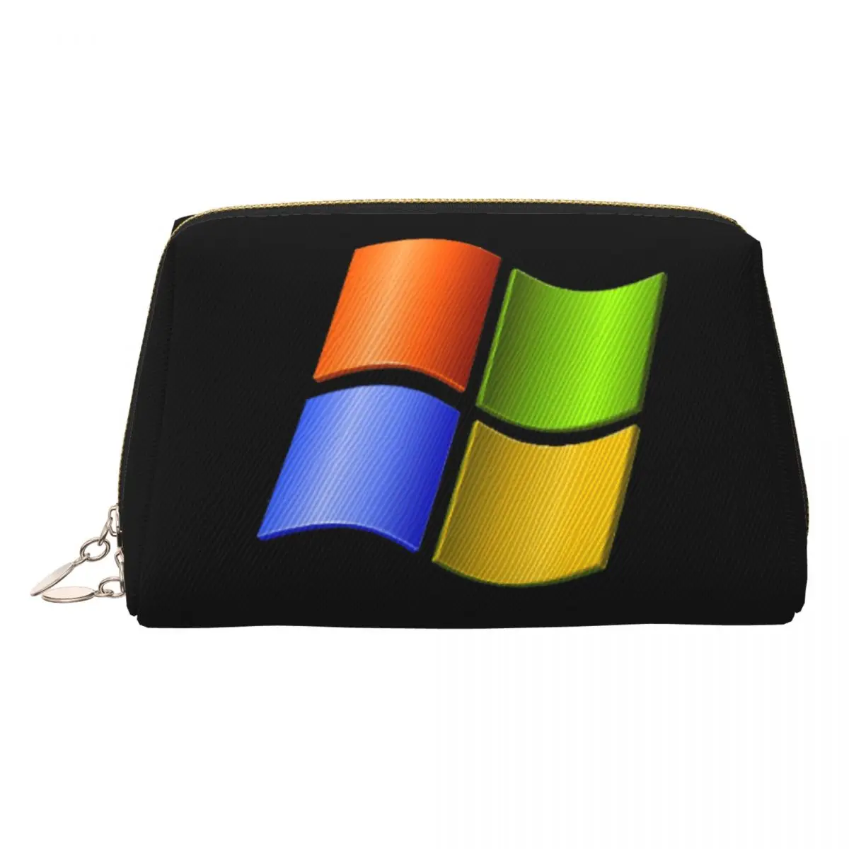 

Windows XP Women Cosmetic Bag Travel Makeup Organizer Pouch Toiletry Storage Dopp Kit Box