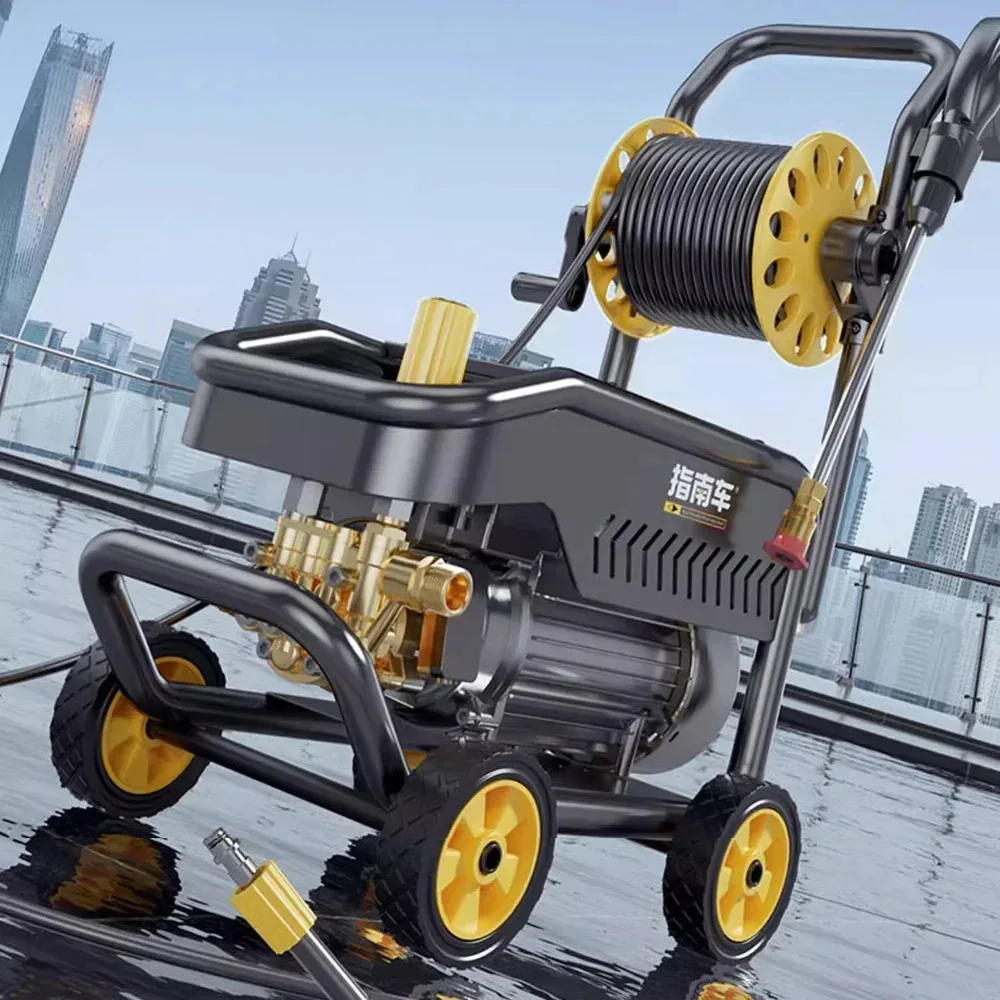 

Мойка высокого давления 250 бар, водонепроницаемая IPX5, для автомобилей, с пистолетом, пеногенератором, манометром и регулятором давления