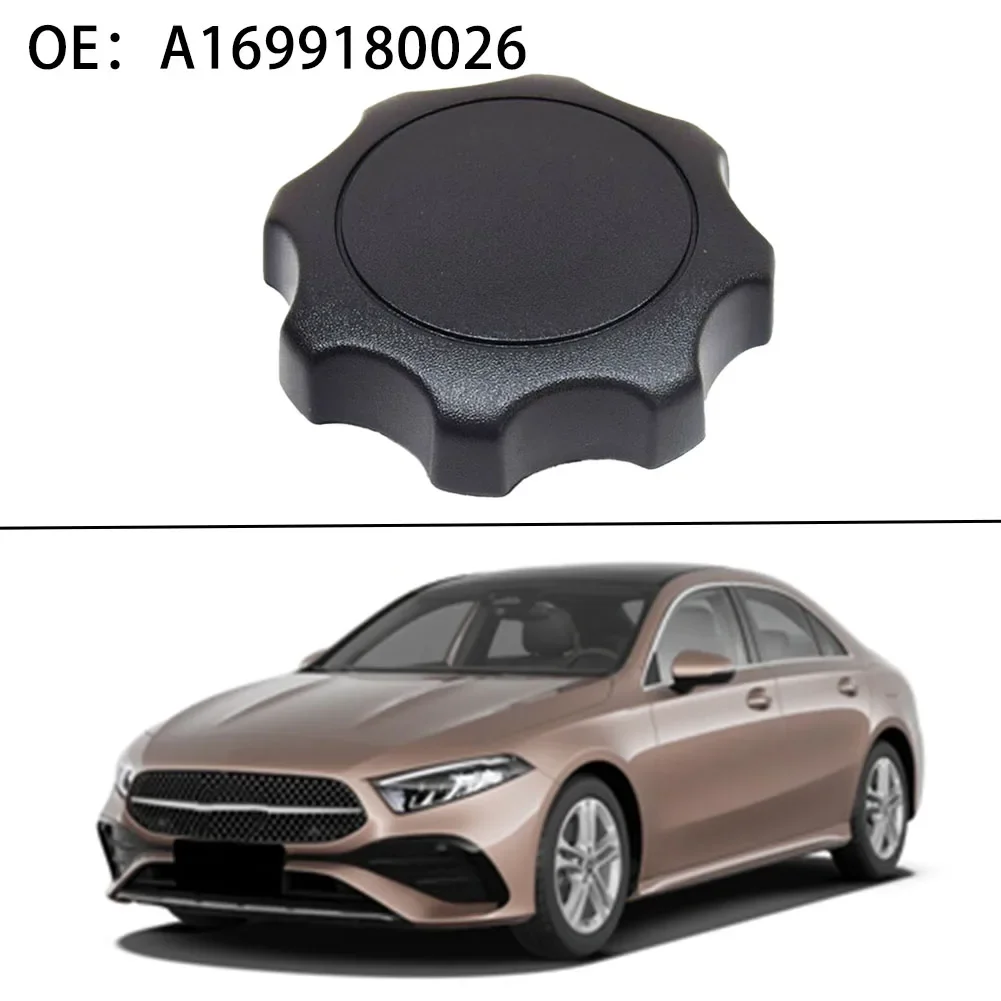 For MERCEDES For BENZ A For W169 Front Left For Seat Hand Wheel A1699180026 ABS Black Fits Exact Model Replacement