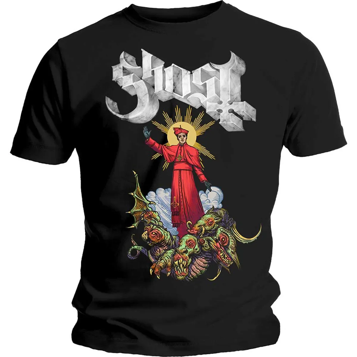Camiseta unissex oficial Ghost Tobias Forge Prequelle Meliora