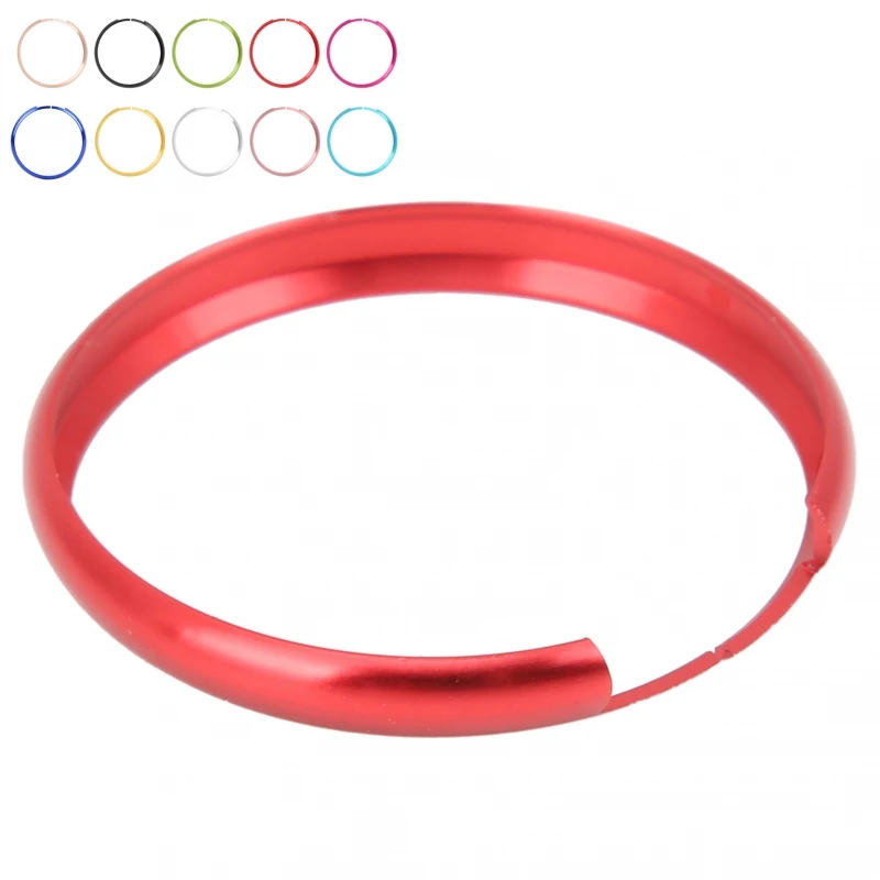 Garniture de porte-clés, garniture de porte-clés à distance, remplacement en alliage d'aluminium pour MINI R55 R56 R57 R58 R59 R60, garniture de clé intelligente, clé à distance