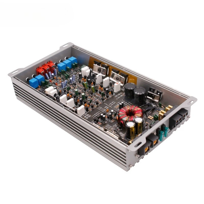 Car Audio Modified AB Class Four-channel Digital Power Amplifier Car 4 x 80W High-power Four-way Power Amplifier
