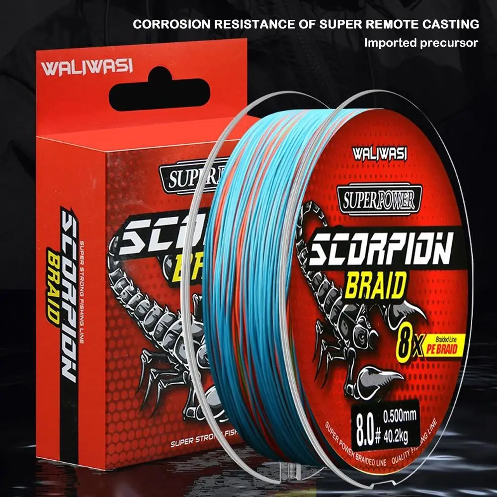 

2025 100m Fishing Line PE Monofilament Elastic Thread Spool High Tensile Strong Rope Cord Fishing Accessories