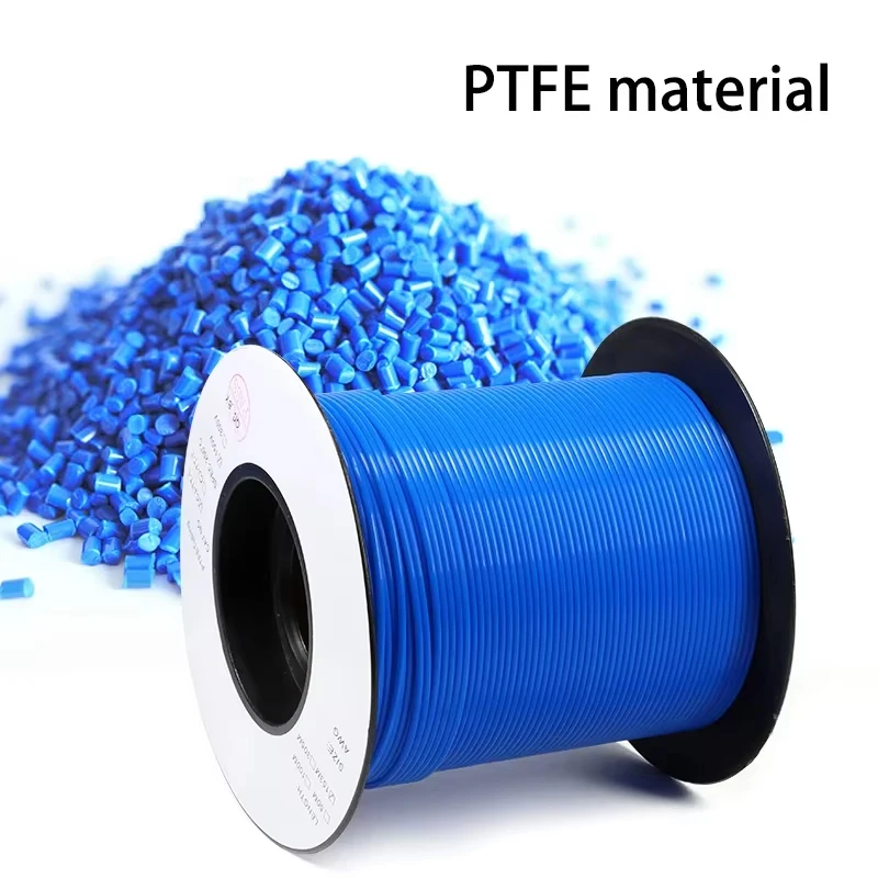3/10m L-Type PTFE Tubing 150V ID 0.3mm ~ 3.38mm High Temperature Corrosion Resistant Pipe FEP Insulated Capillary Heat Protector