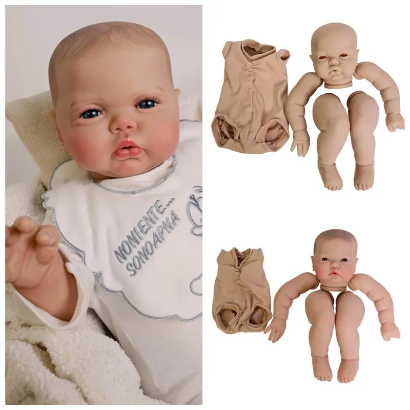 24 Inch Awake Pickle Unfinished Soft Vinyl  Dolls Accessories Diy Toy Doll Parts