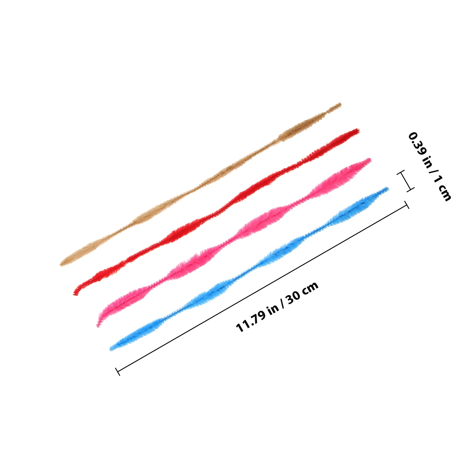 Assortiment de bâtons torsadés pliables, tiges en Chenille pour bricolage, projets artistiques pour enfants, jouets éducatifs créatifs, utilisation en classe, 200 pièces