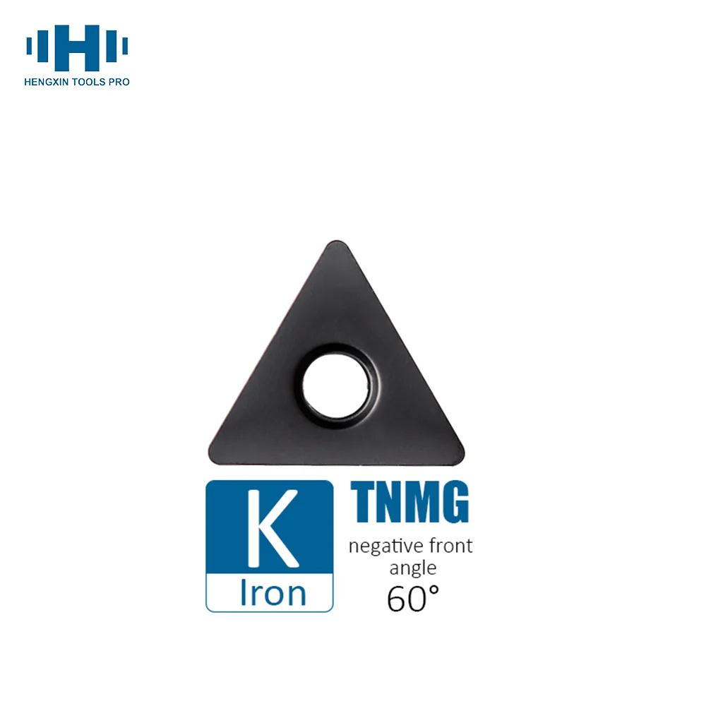 

HENGXIN Tungsten Carbide Inserts TNMG160404 TNMG160408 TNMG160412 TNMG Iron CVD External Turning Tools Cutting Tools CNC Lathe